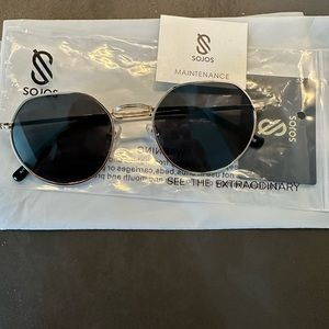 Round polygon polarized sunglasses